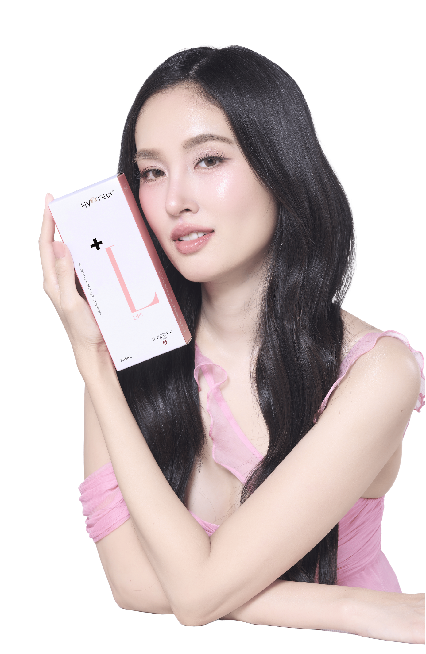 HYAMAX Lips model holding product box